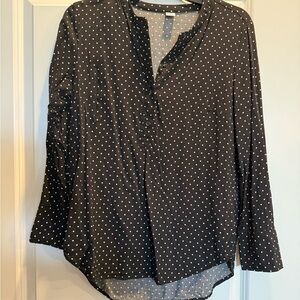 Old Navy Black Blouse